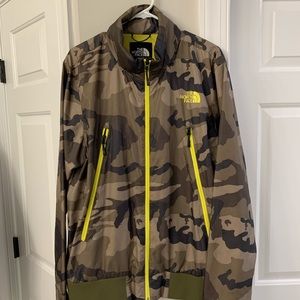 The North Face Camo Windbreaker Hoodie